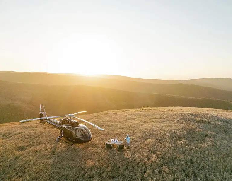 TimeTide Miavana Madagascar Heli Sunset Hill