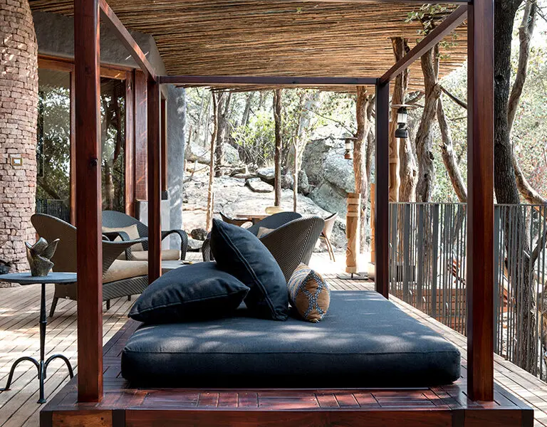 Singita Pamushana Lodge 2 one of the suites deck sala