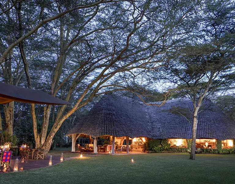 Sirikoi The beautiful main lodge area at Sirikoi