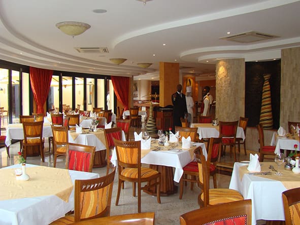 Kigali Serena Hotel restaurant