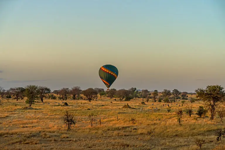 Lemala Mpingo Ridge hot air balloon 31
