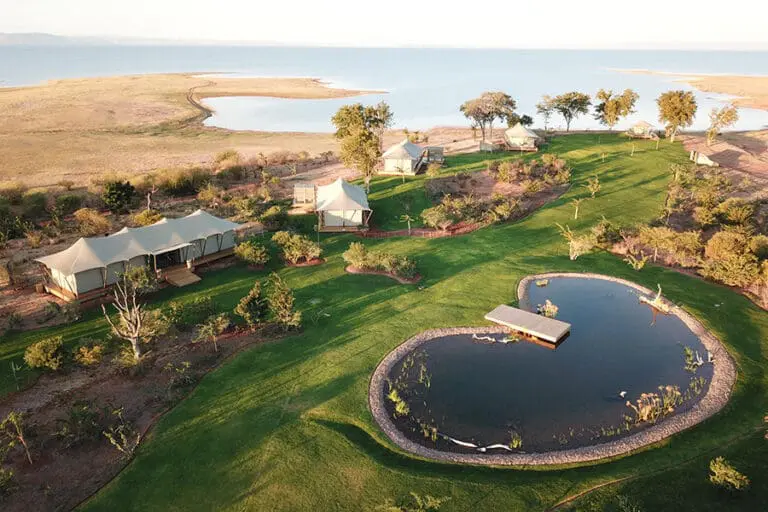 Lake Suites and Pond