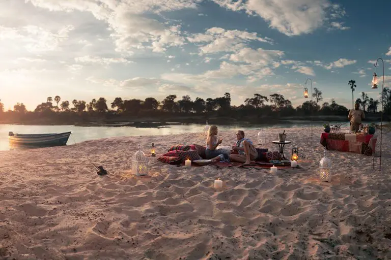 Sindabezi Island Lodge Island Picnic