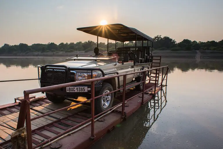Shawa Luangwa Pontoon Close Up