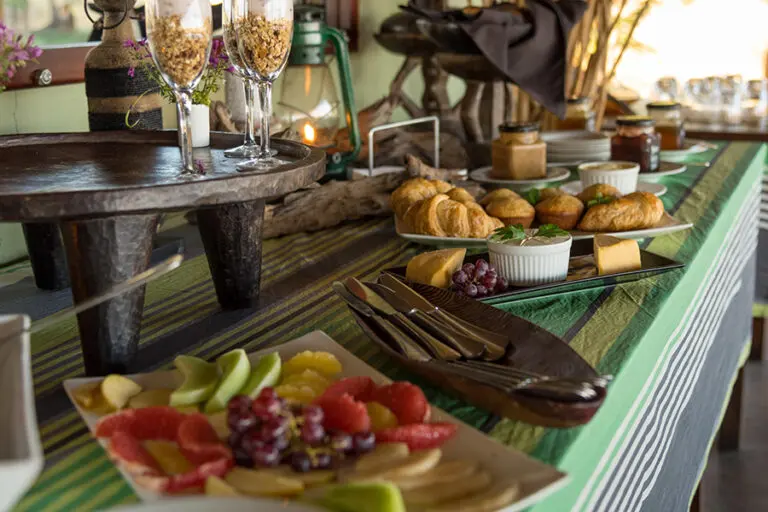 Camp hwange Breakfast