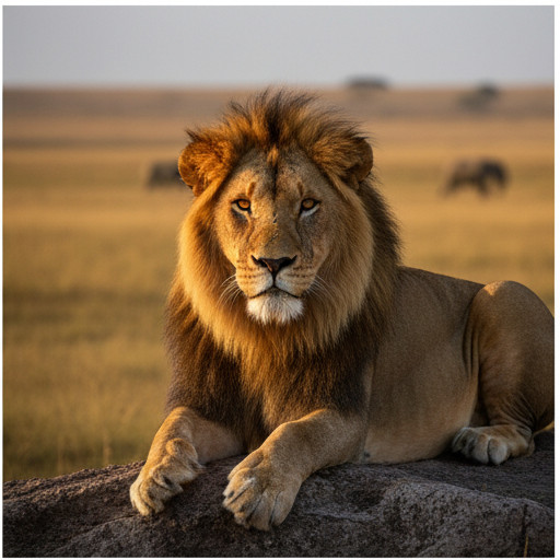 Lion in Masai Mara
